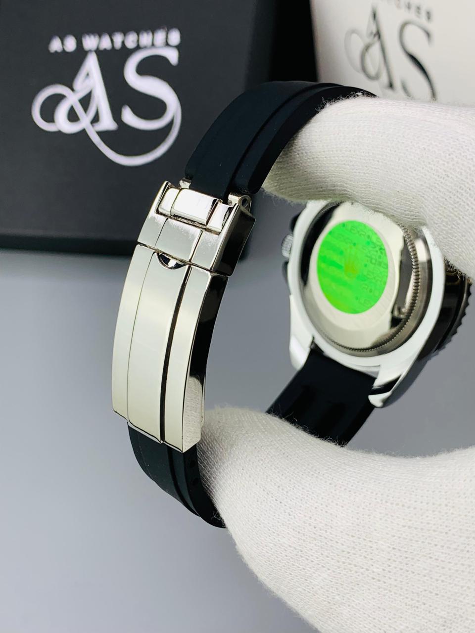 RLX Ym Straps Watch (Silver Black)