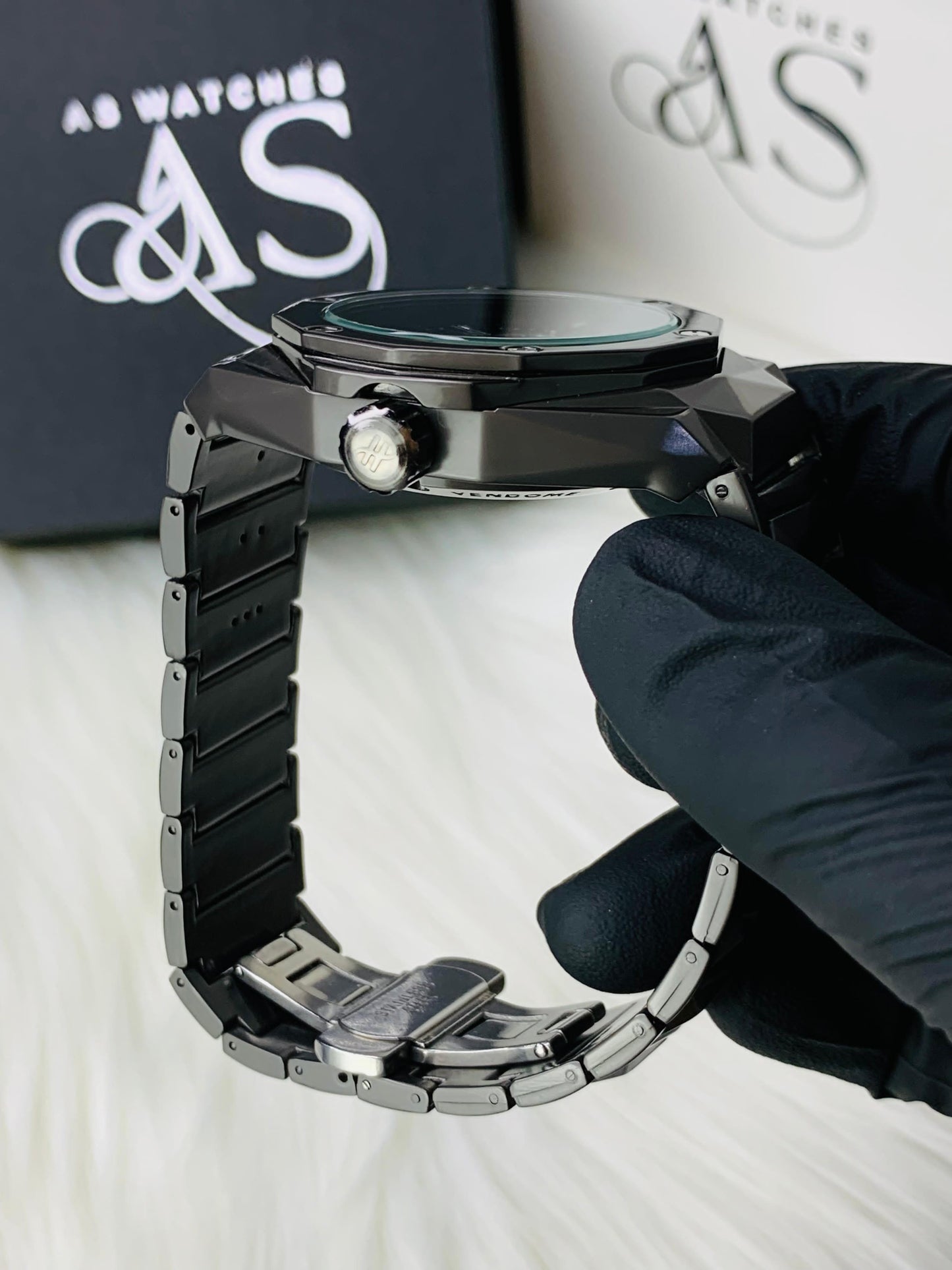 HB Diamond Cut(Full Black)