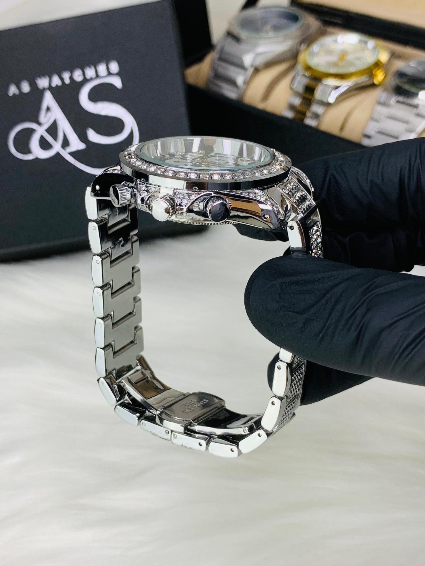 Tiger Stone Dial (Silver)