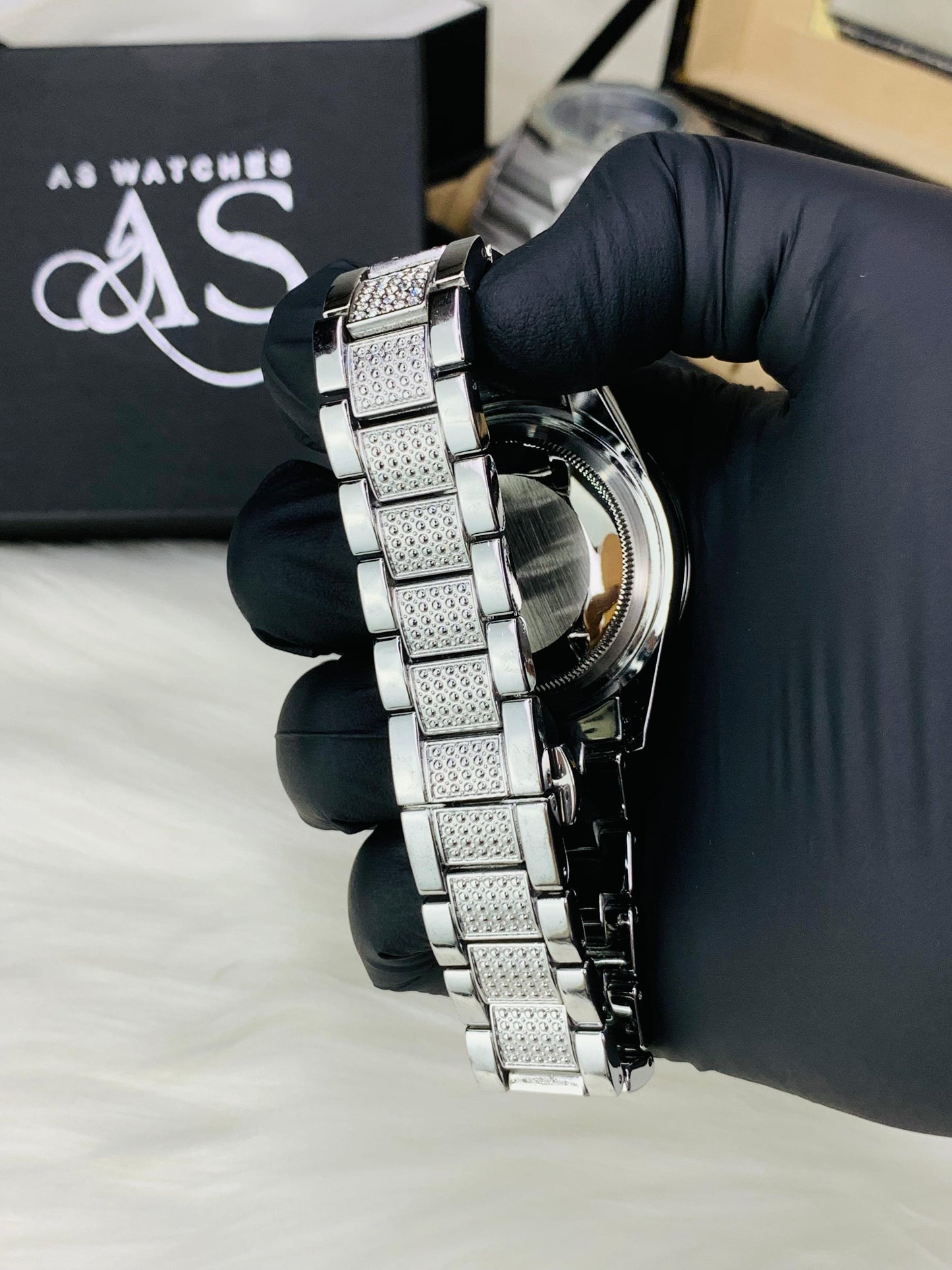 Tiger Stone Dial (Silver)