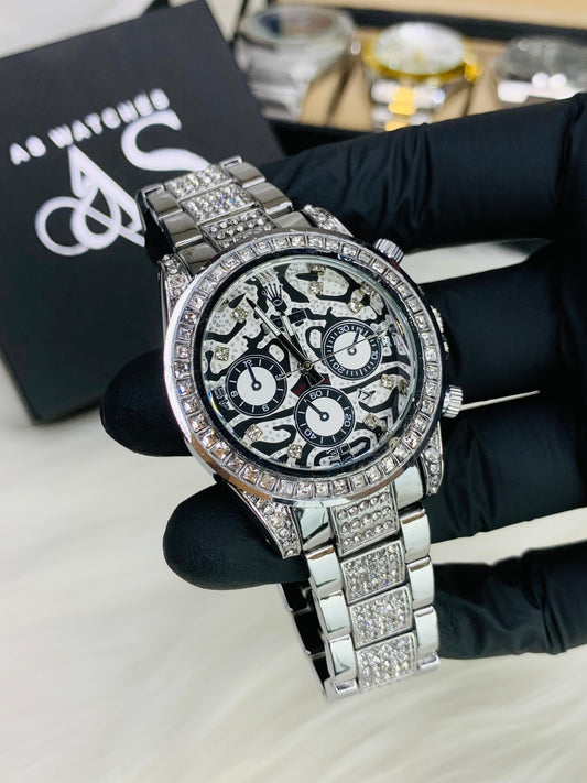 Tiger Stone Dial (Silver)