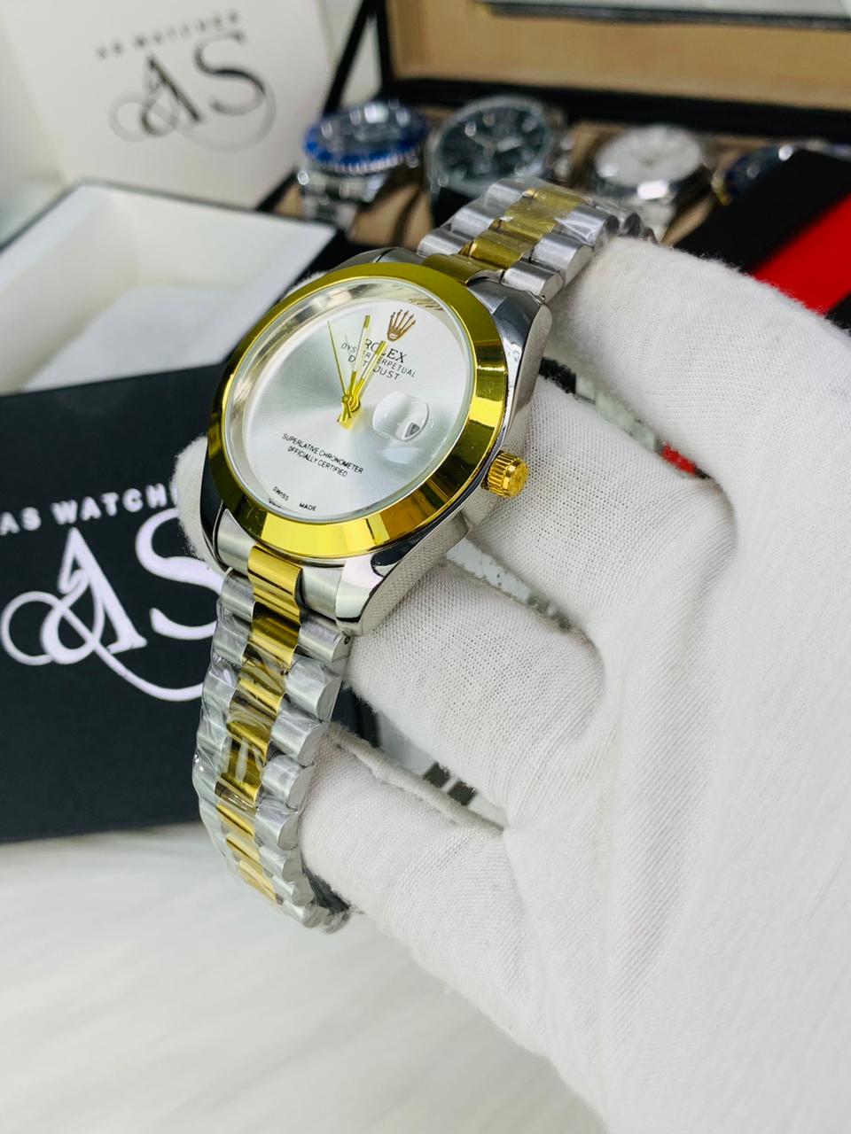 Rlx Plain Dial TT White