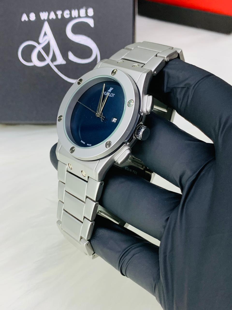 HB Plain dial (Blue)
