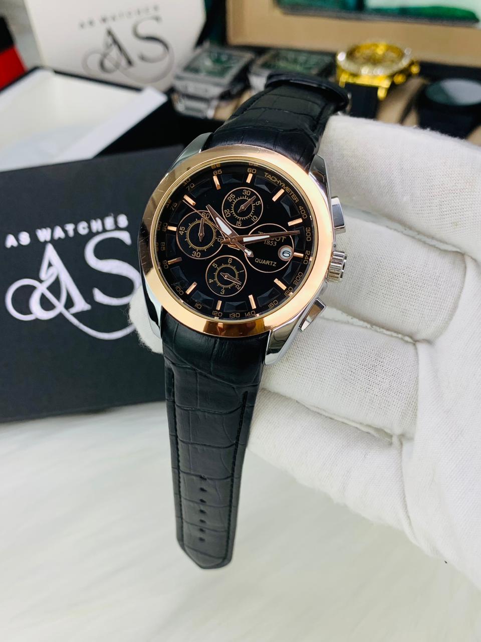 AA+ Branded Chronograph Model (Black Copper)