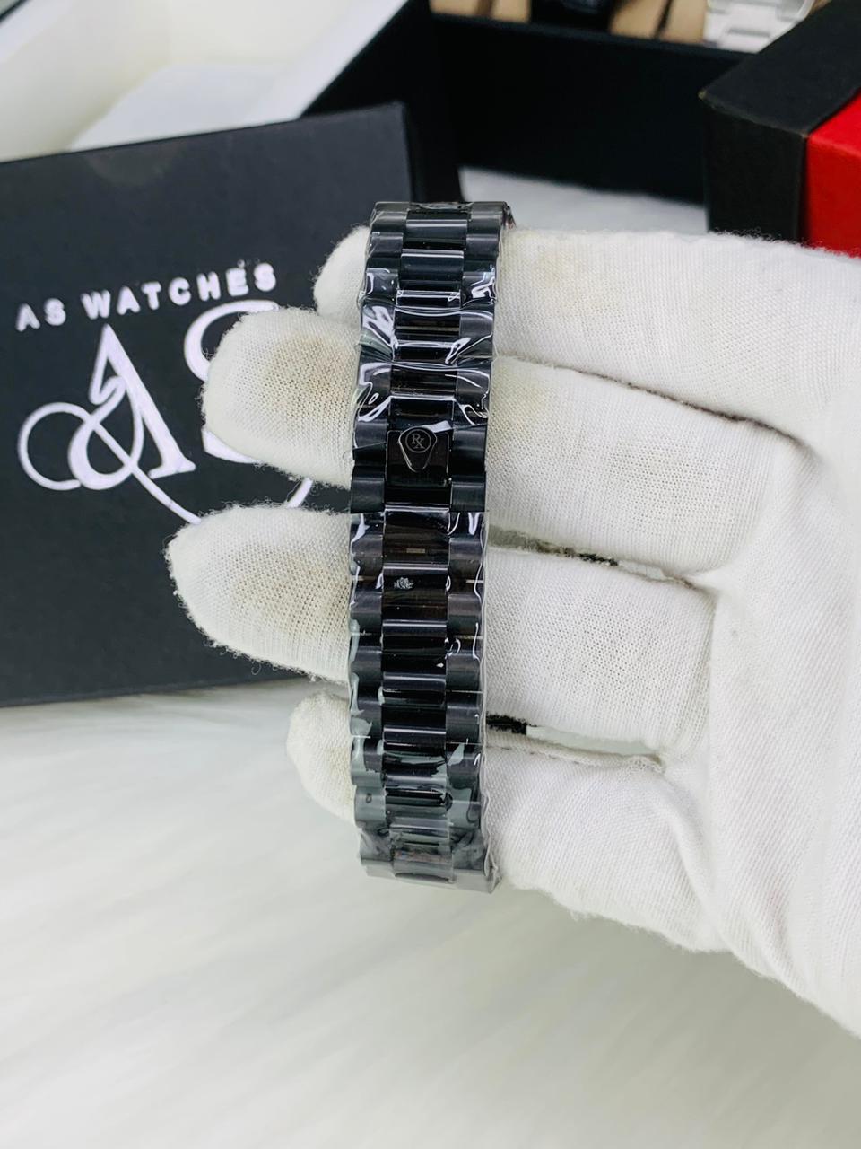 Rlx Plain Dial Black Kit