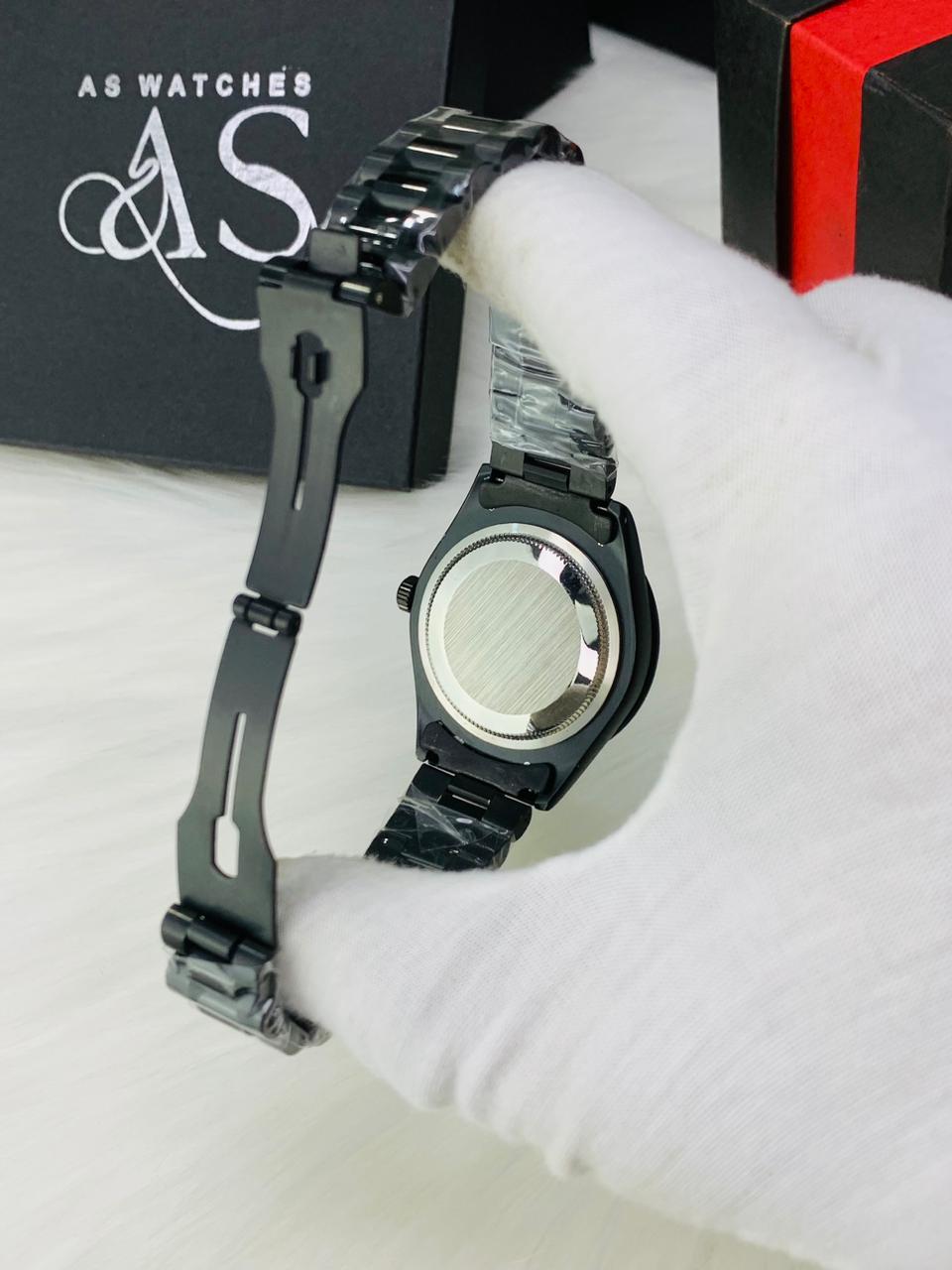 Rlx Plain Dial Black Kit