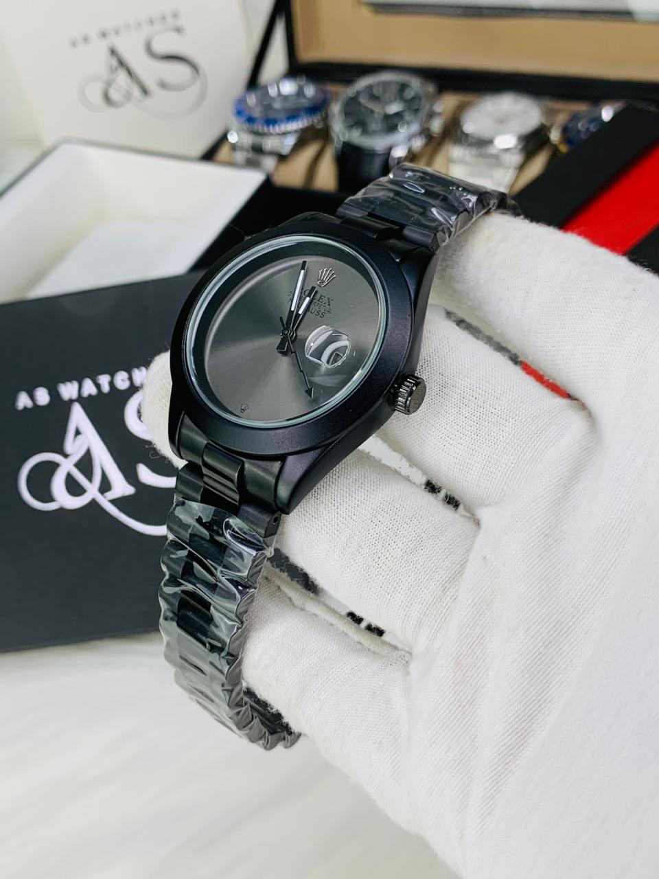 Rlx Plain Dial Black Kit