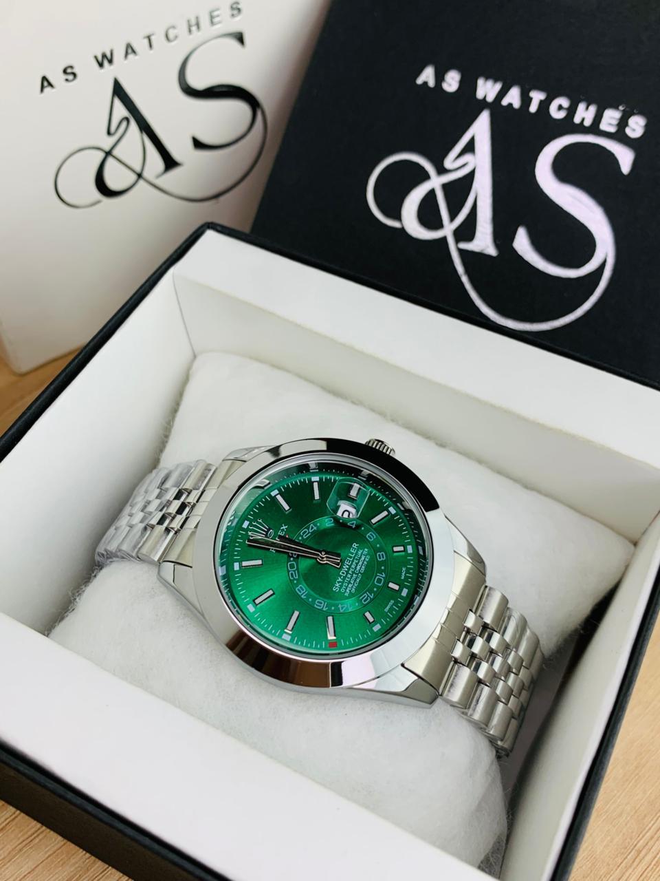 Sky Model | Date Adjustment (Silver Green)