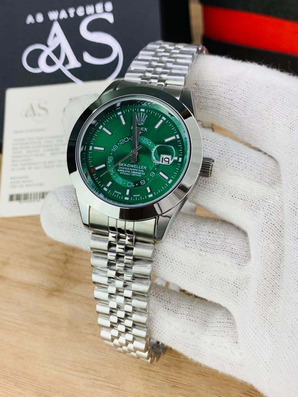 Sky Model | Date Adjustment (Silver Green)