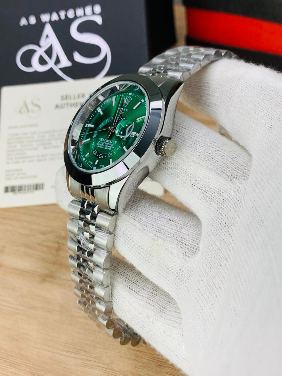 Sky Model | Date Adjustment (Silver Green)