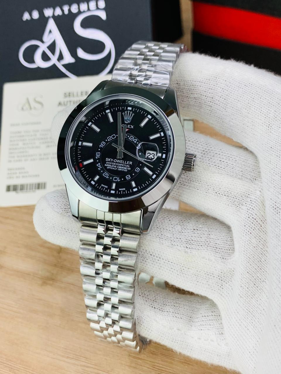 Sky Model | Date Adjustment (Silver Black)