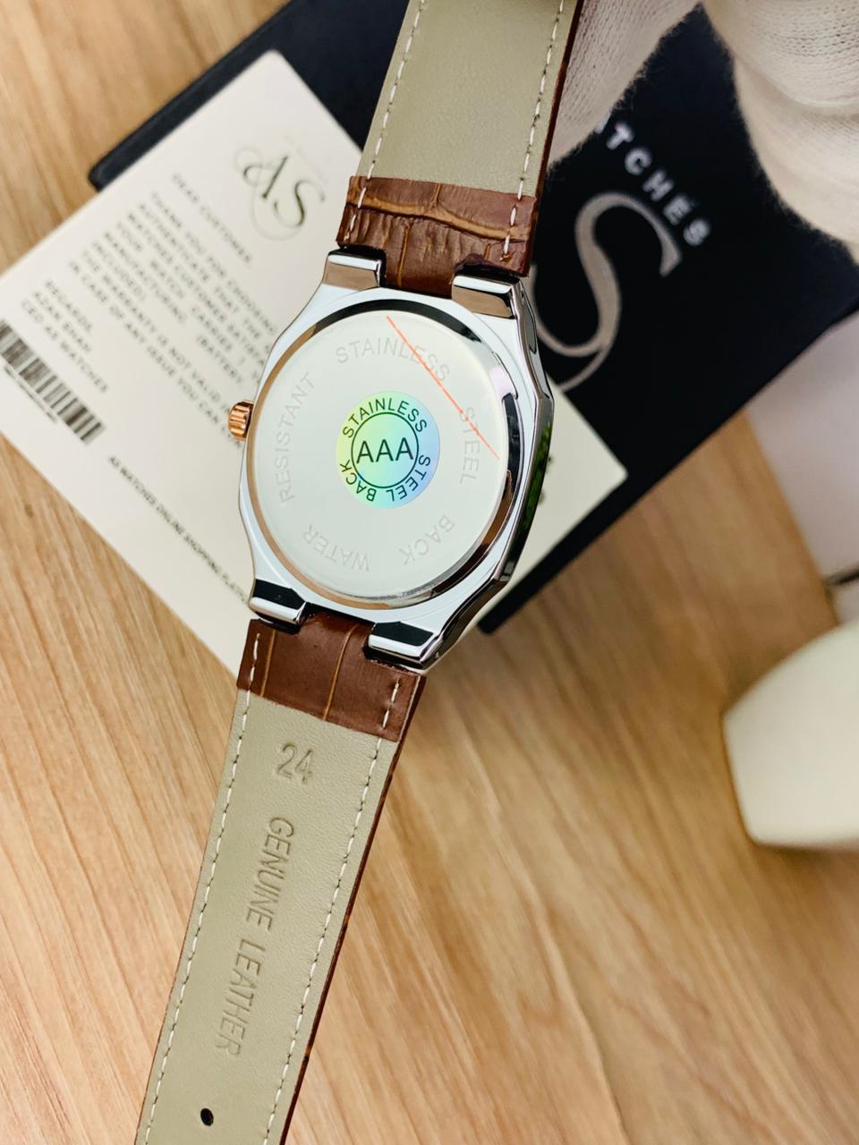 PP Ellipse-style Brown (Gold White)
