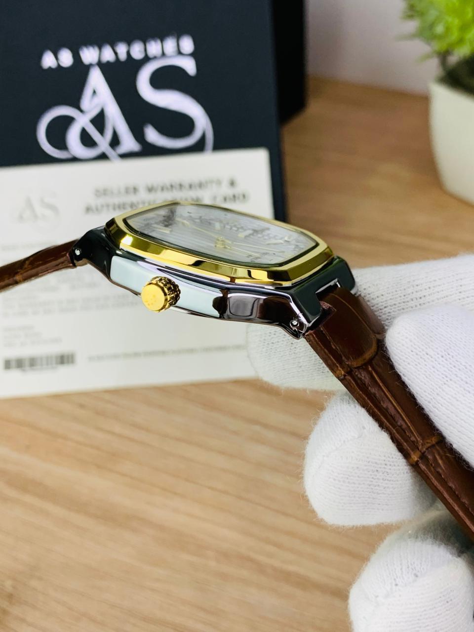 PP Ellipse-style Brown (Gold White)