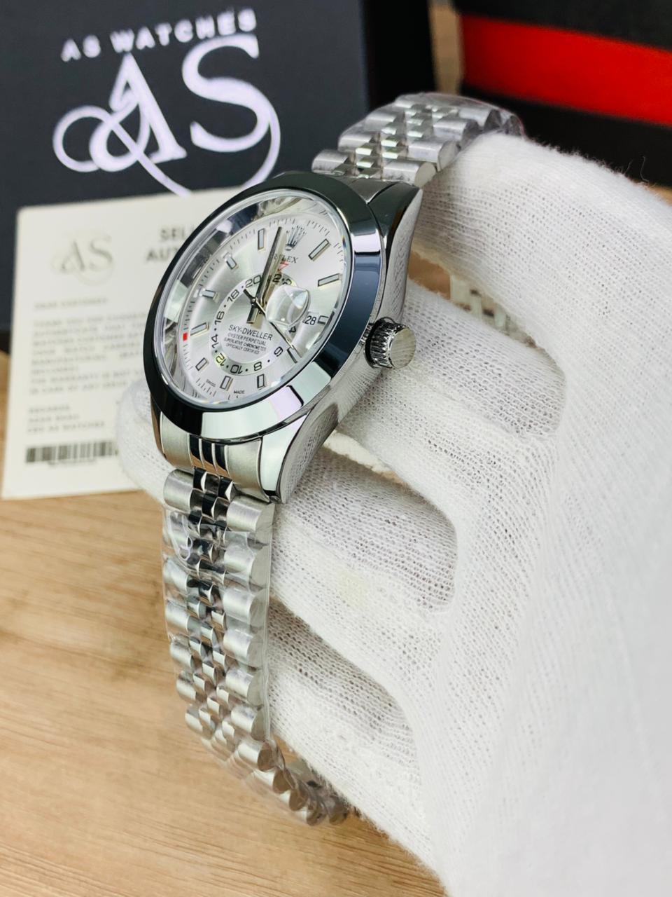 Sky Model | Date Adjustment (Silver White)