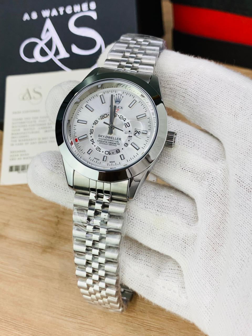 Sky Model | Date Adjustment (Silver White)