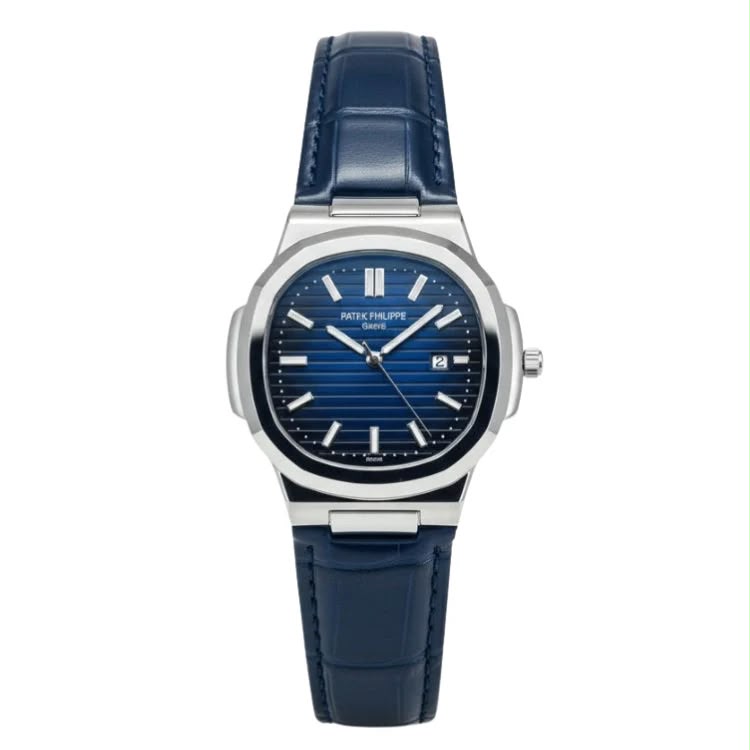 PP Leather Strap (Blue)