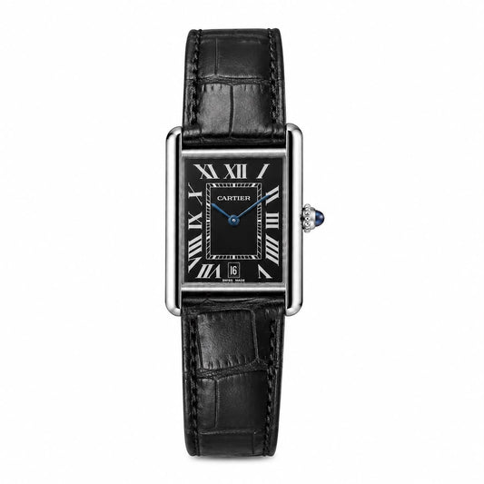 Old Money Tank Roman Dial (Black)