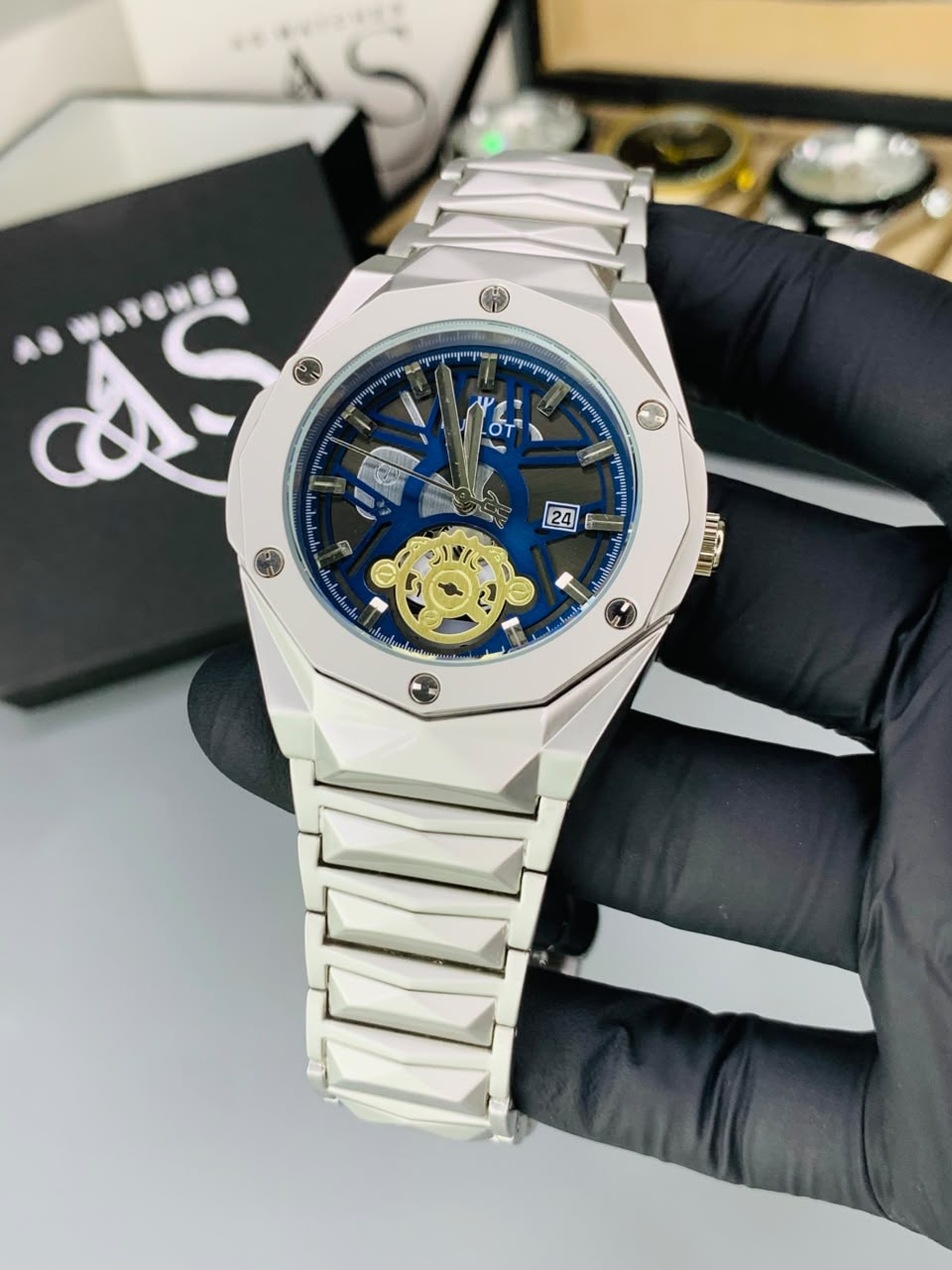 HB Diamond Cut Big Bang Model (Blue)