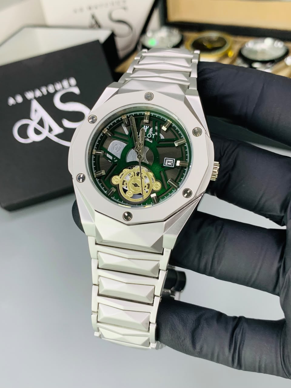 HB Diamond Cut Big Bang Model (Green)