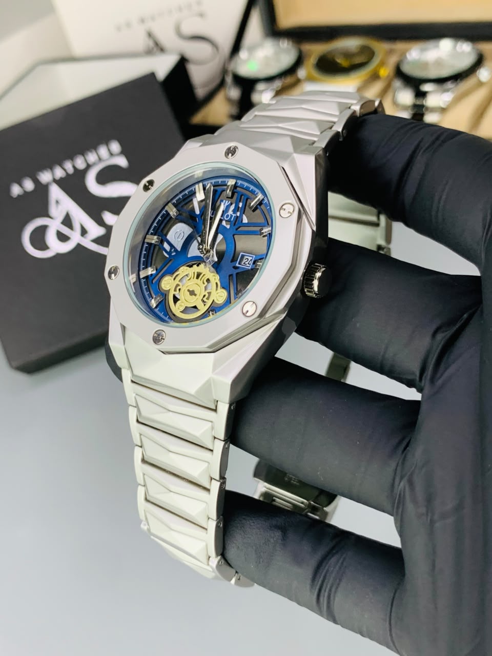 HB Diamond Cut Big Bang Model (Blue)
