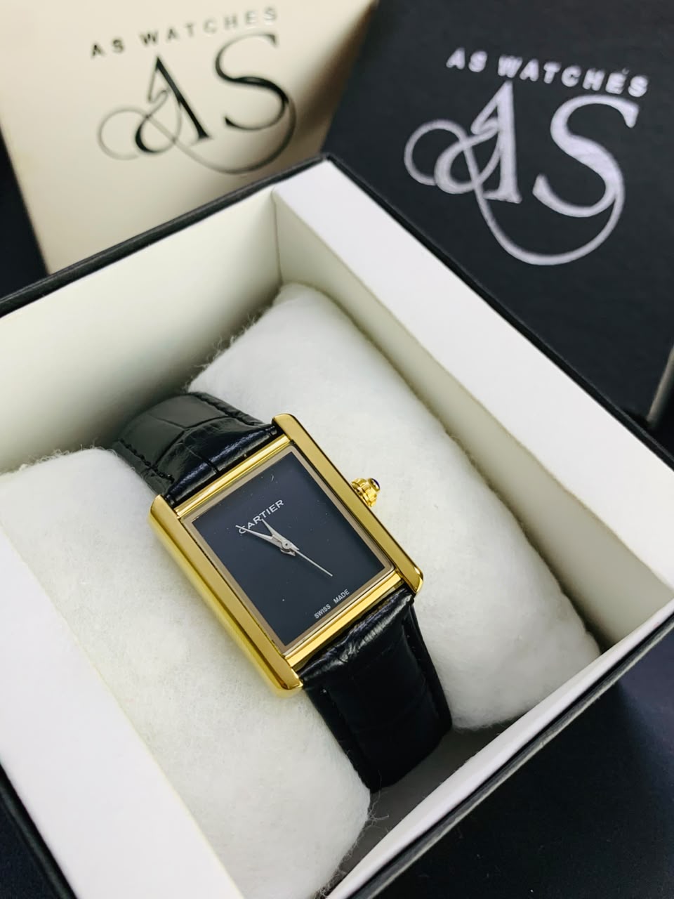 Old Money Tank Plain Dial (Black Gold)