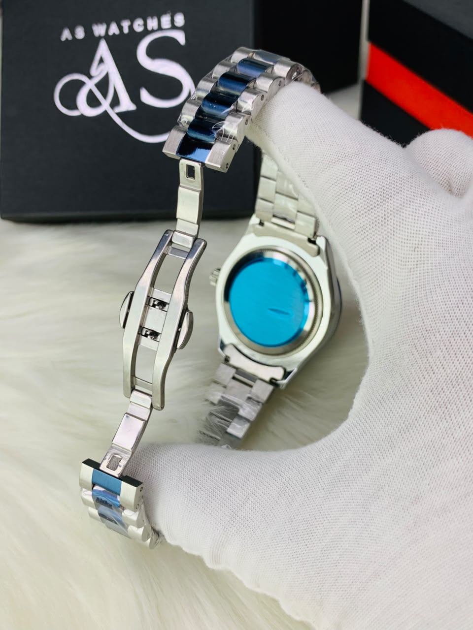 Arabic Two Tone Model Blue Kit (White)