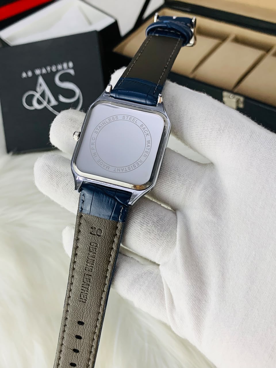Old Money SQ Roman Dial (Blue White)