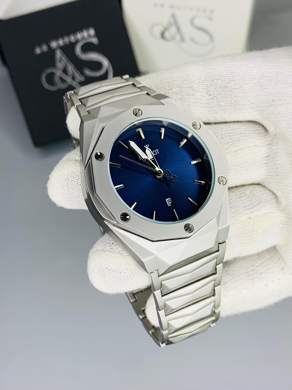 HB Plain Diamond Model | Silver Blue