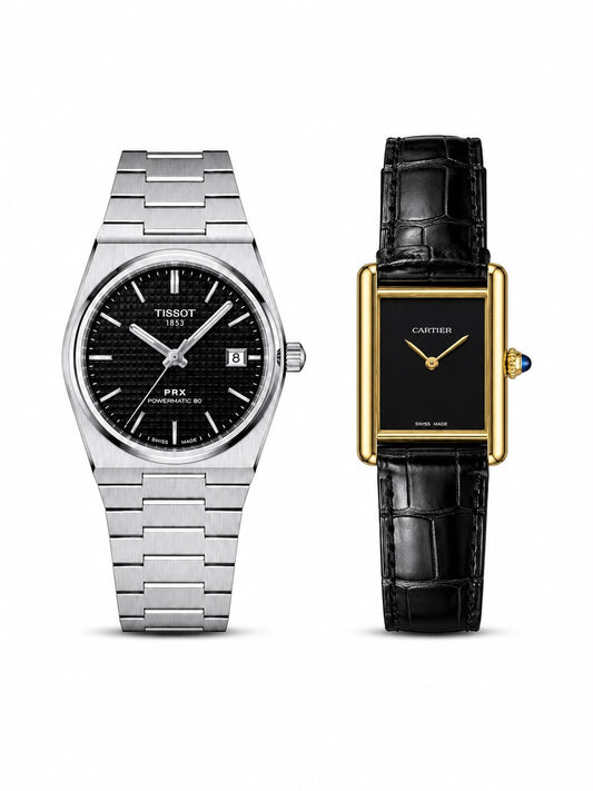 CT Tank Gold Black + Tisso Prx Black