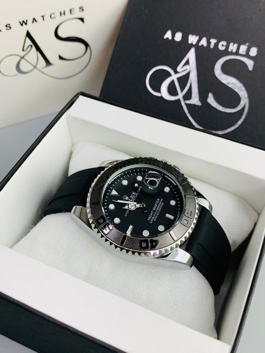RLX Ym Straps Watch (Silver Black)
