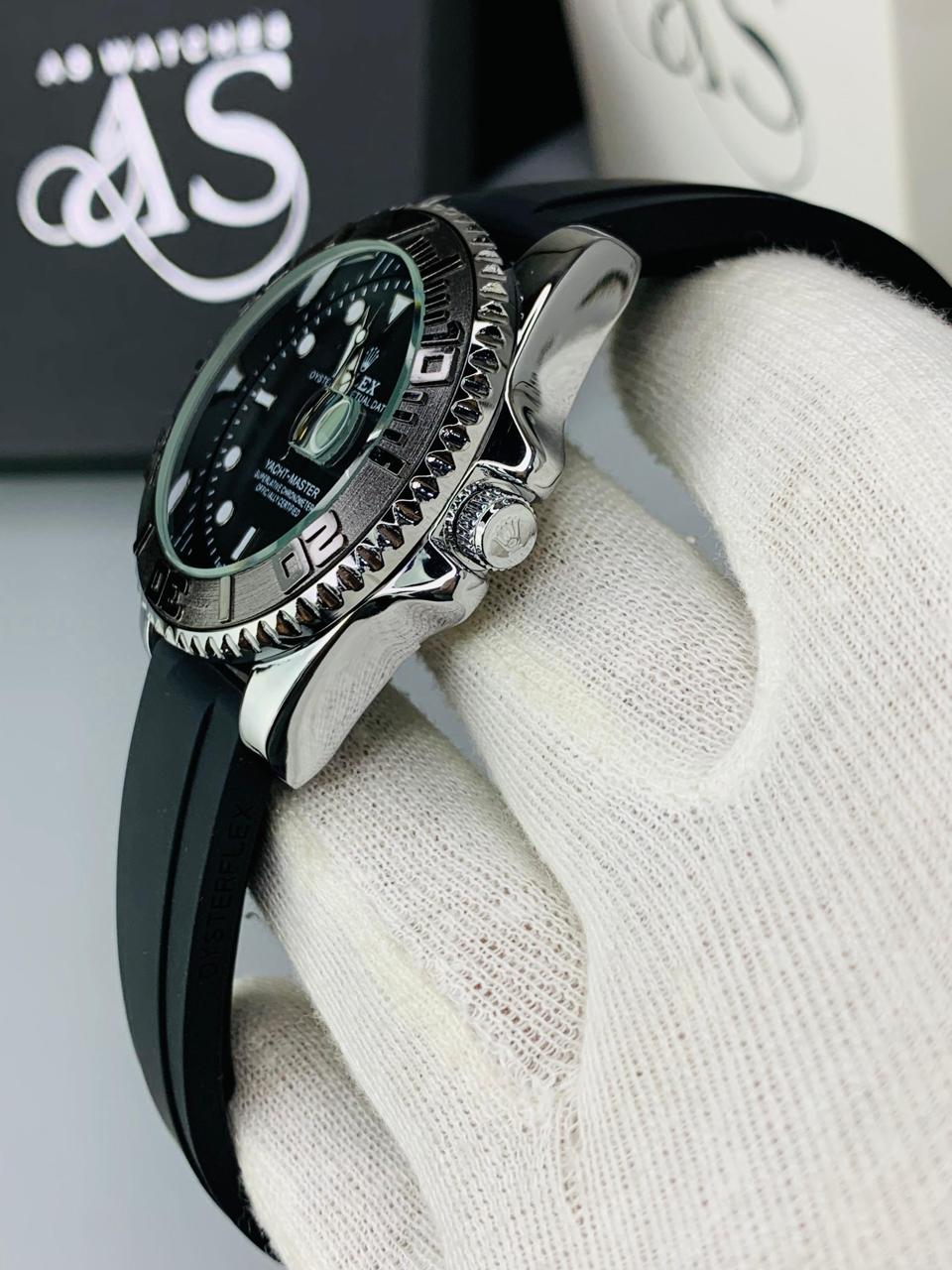 RLX Ym Straps Watch (Silver Black)
