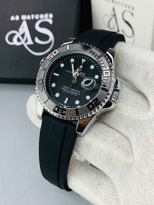 RLX Ym Straps Watch (Silver Black)